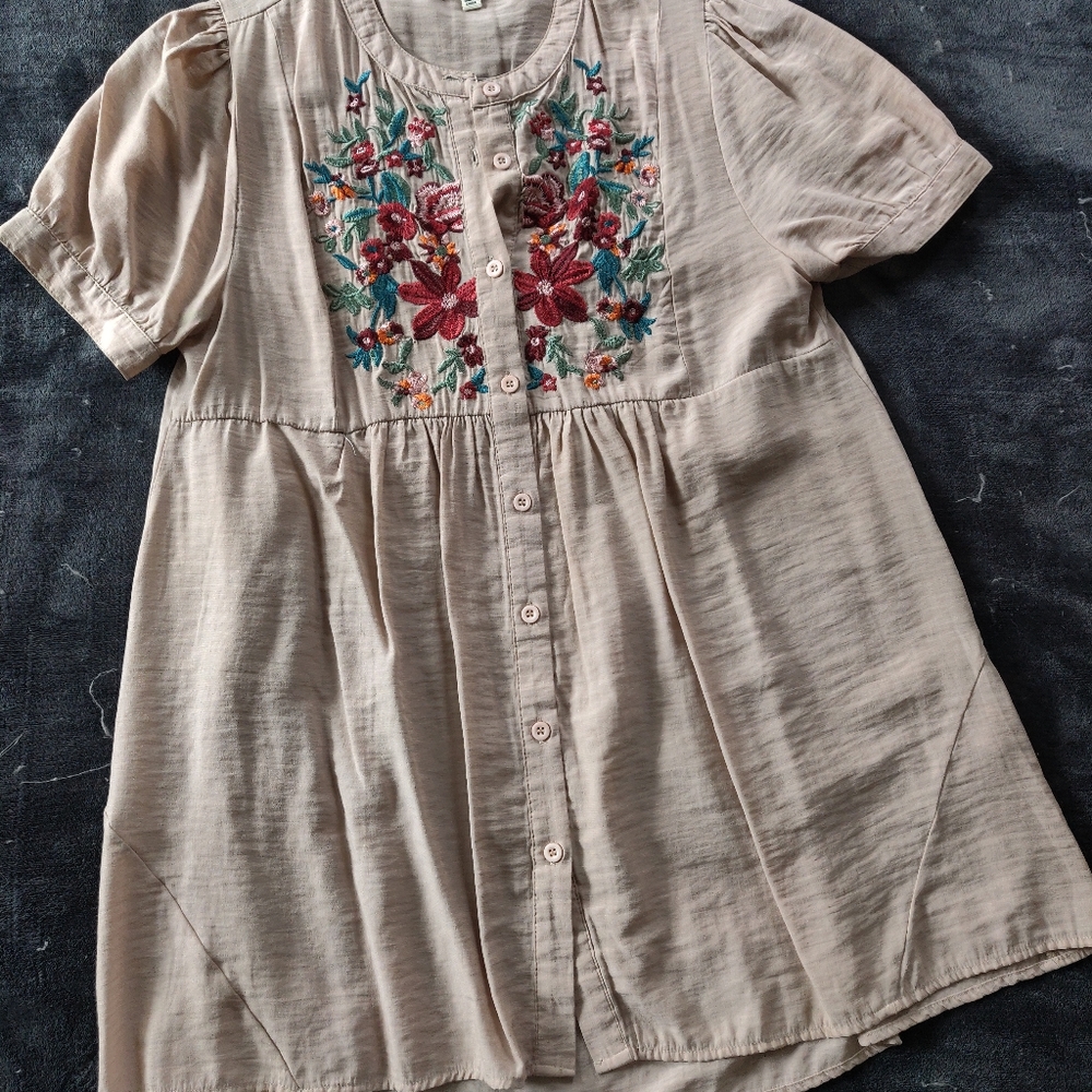 EUC ROOLEE Embroidered Blouse